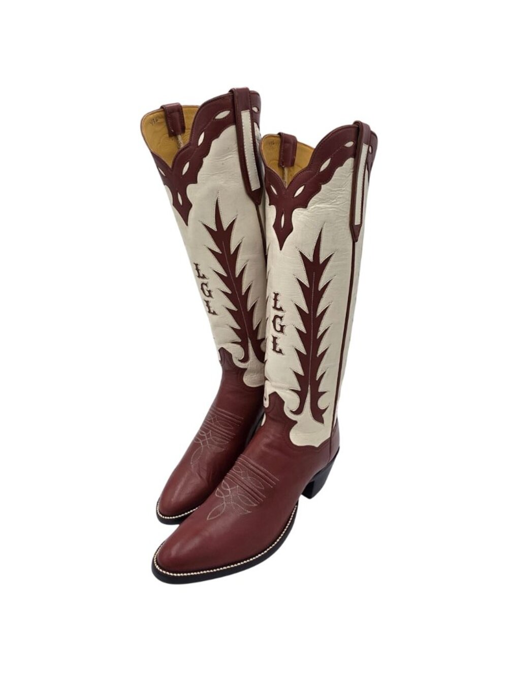 New Custom Mario Garcia Womens 11AA Brown Tall Cowgirl Cowboy Western Boot USA - Picture 11 of 16